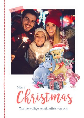 Disney | Kerstkaart | Winnie the Pooh | Met foto