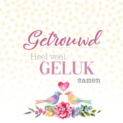 Endless Mae | Huwelijkskaart | Getrouwd
