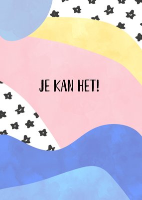 Greetz | Succeskaart | Je kan het!