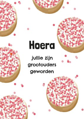 Greetz | Geboortekaart | Grootouders | Beschuit
