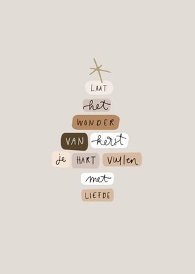 Dagelijksebroodkruimels | Kerstkaart | het wonder van kerst