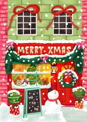 Aniet Illustration | Kerstkaart | Merry Xmas