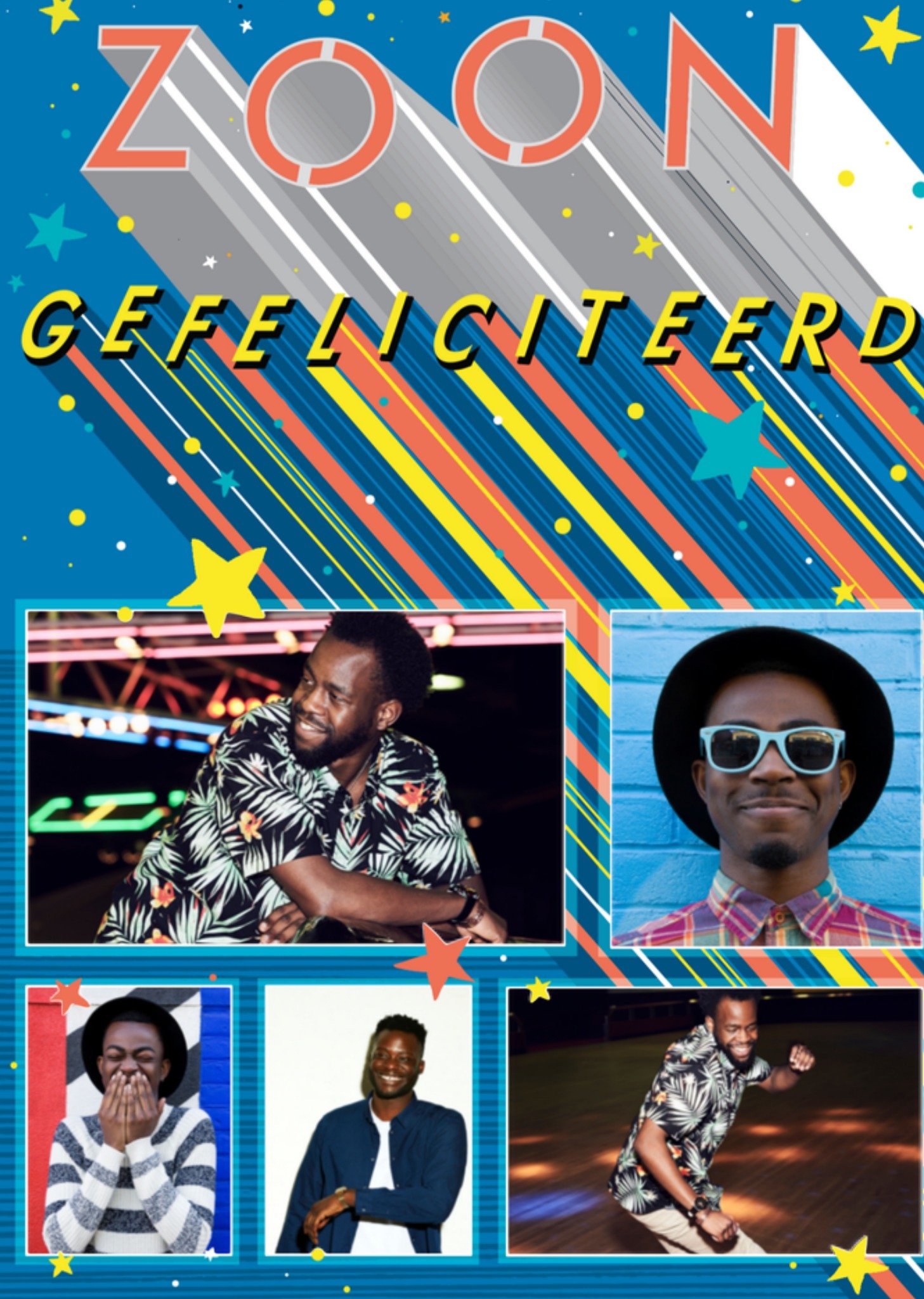 Verjaardagskaart fotokaart zoon Kaart Paperlink