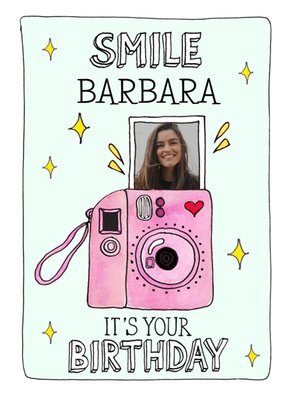 Sandysign | Verjaardagskaart | Smile it's your birthday