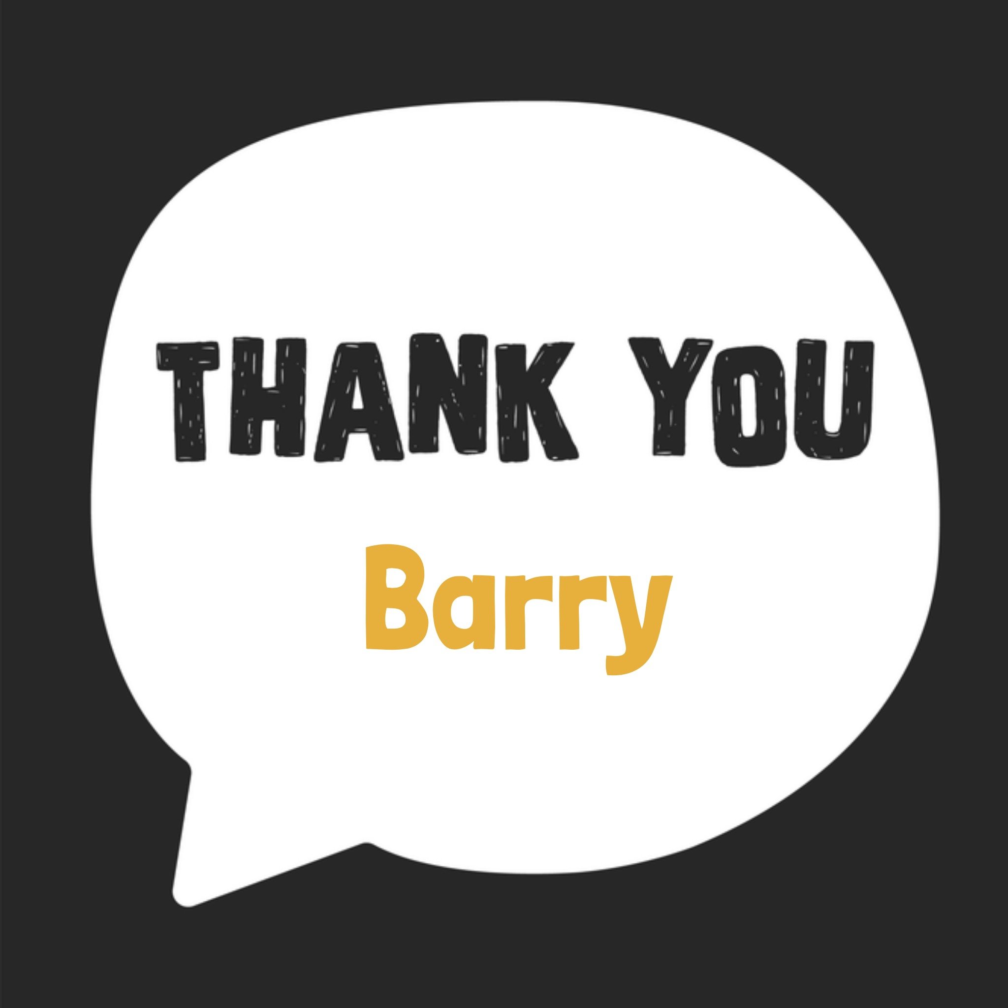 Greetz Bedanktkaart Lief Vierkant