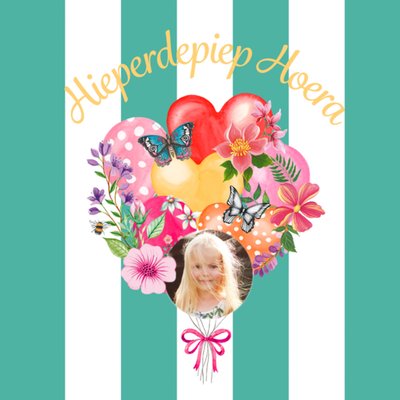 Melli Mello | Verjaardagskaart | Bloemen