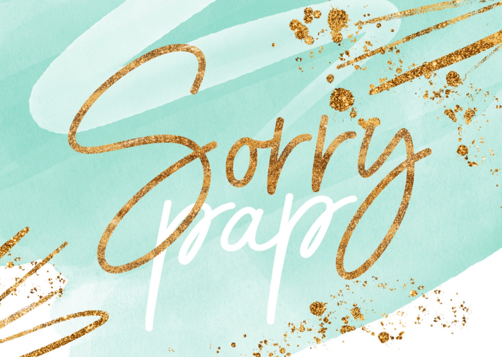 Sorry kaart Vader Kaart Luckz