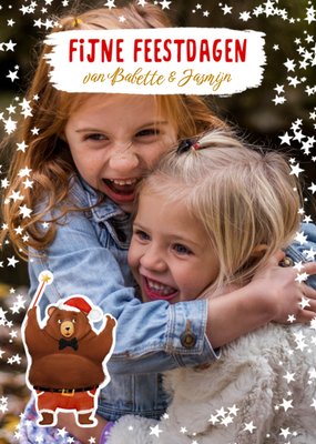 Patricia Hooning | Kerstkaart | Fijne feestdagen | Aanpasbare foto