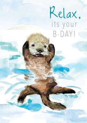 Michelle Dujardin | Verjaardagskaart | Relax it’s your b-day