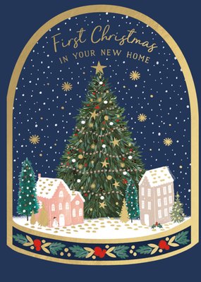  UK Greetings | Kerstkaart | First Christmas in your new home