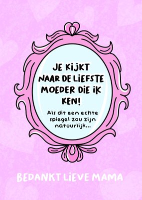 Liefs Jansje | Bedanktkaart | Mama