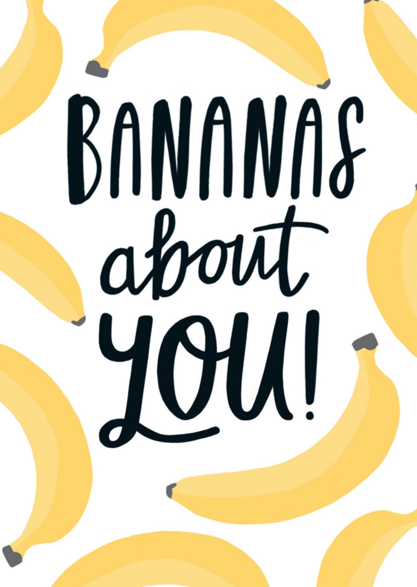 Valentijnskaart banaan Kaart Sadler Jones