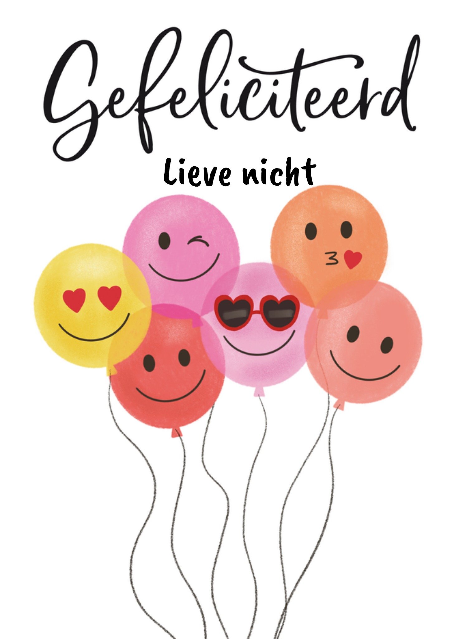 Felicitatiekaart Nichtje Kaart Tsjip