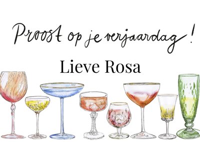 Marie Bodie | Verjaardag | Drankjes