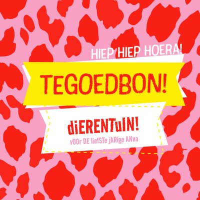 Greetz | Verjaardagskaart | dierentuin