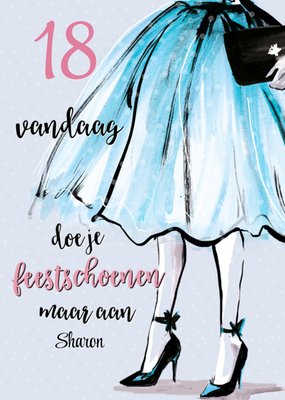 Greetz | Verjaardagskaart | Feestschoen