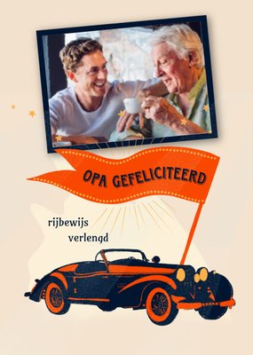 Greetz | Geslaagd kaart | fotokaart | opa