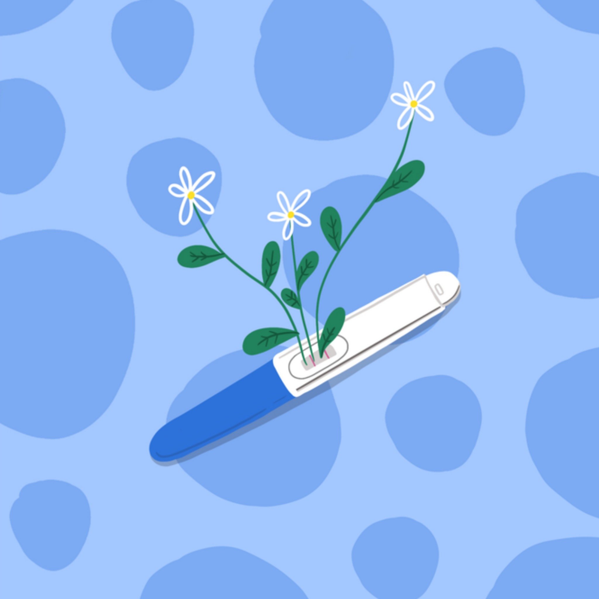 Greetz Zwangerschapskaart test Vierkant