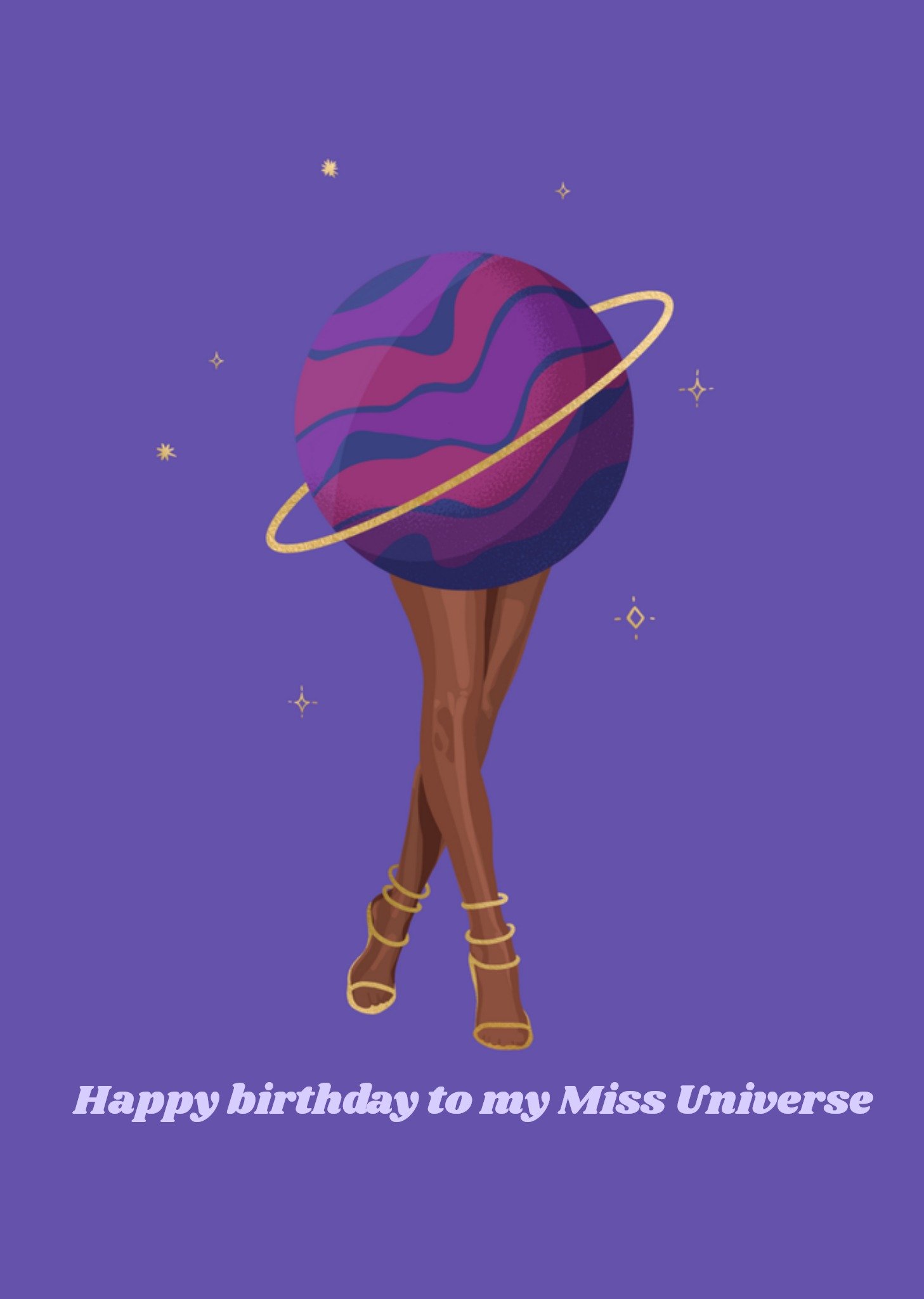 Greerz Verjaardagskaart universum Kaart Greetz