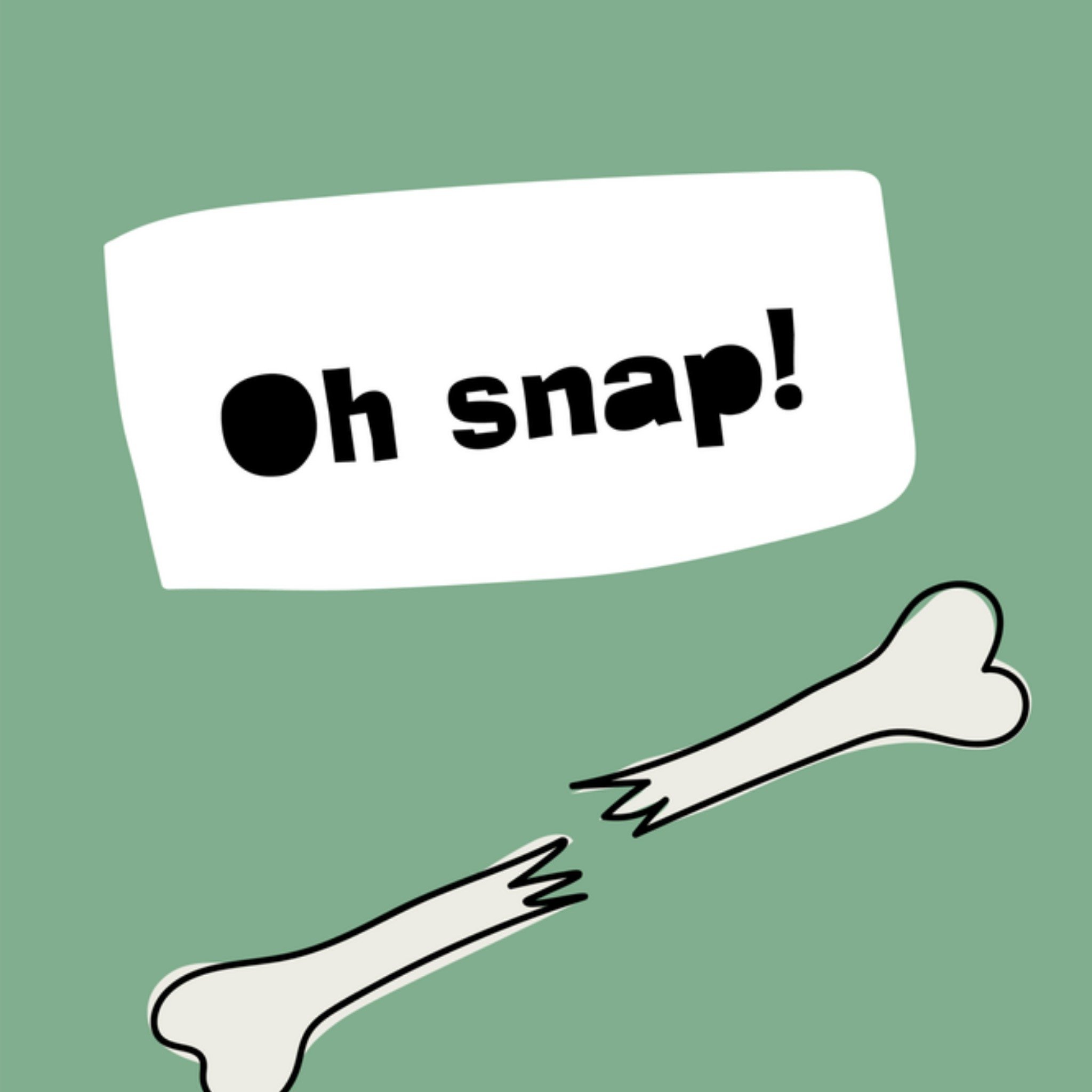 Greetz Beterschapskaart Oh snap Vierkant