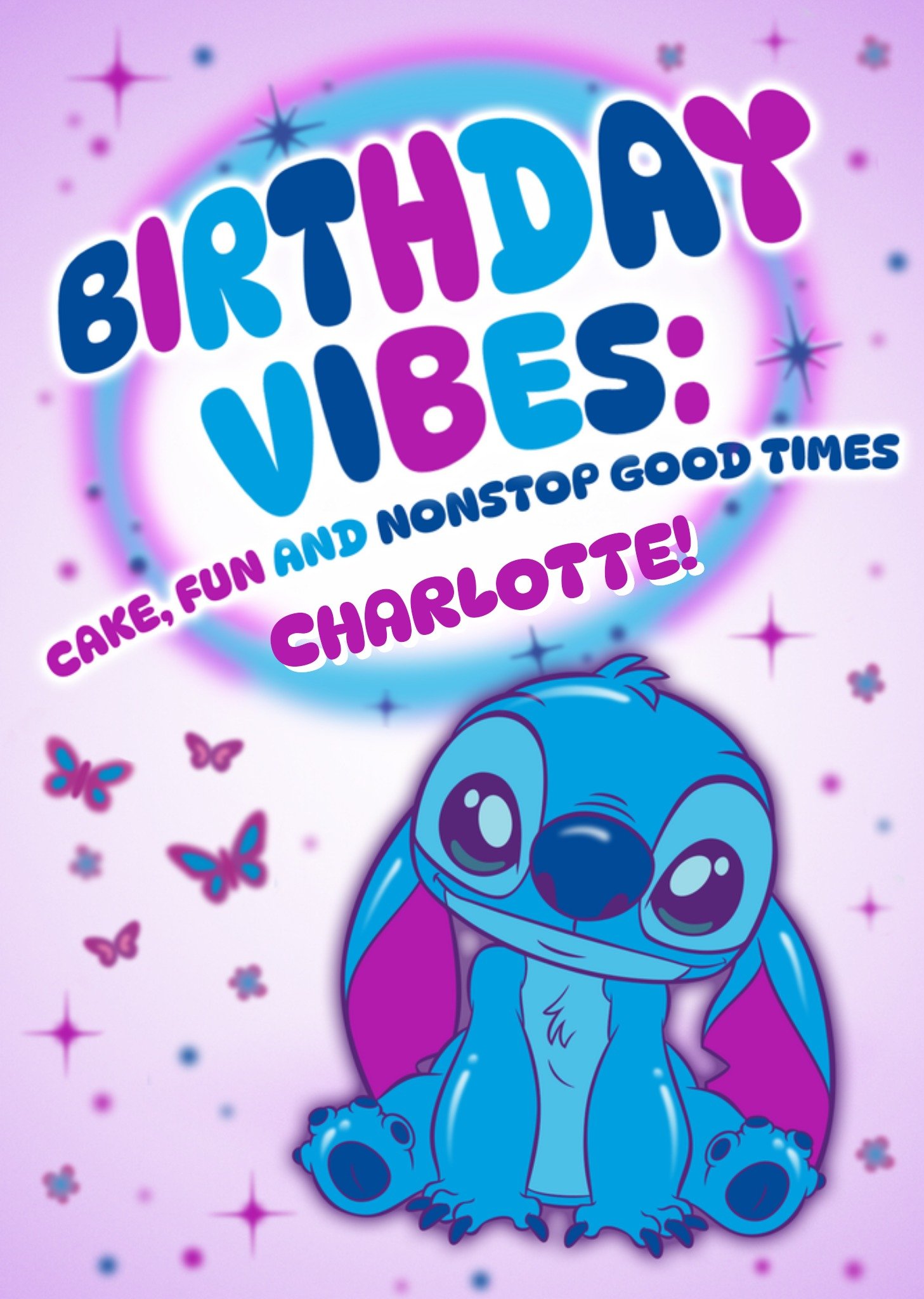 Verjaardagskaart Lilo Stitch Kaart Disney