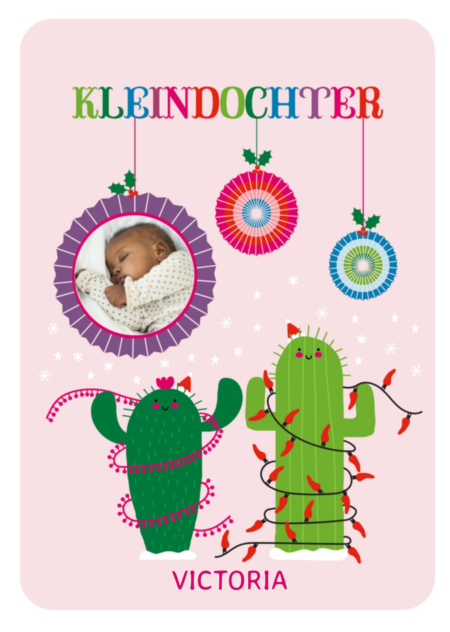 Mr Mrs Downing Geboortekaart met naam Kaart The Studio of Mr Mrs Downing