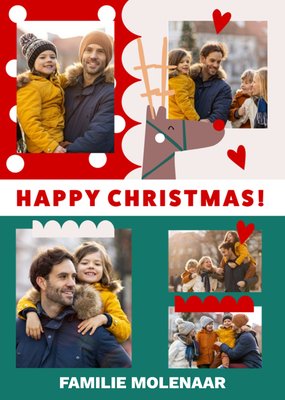 Greetz | Kerstkaart | Happy Christmas | Met fotos