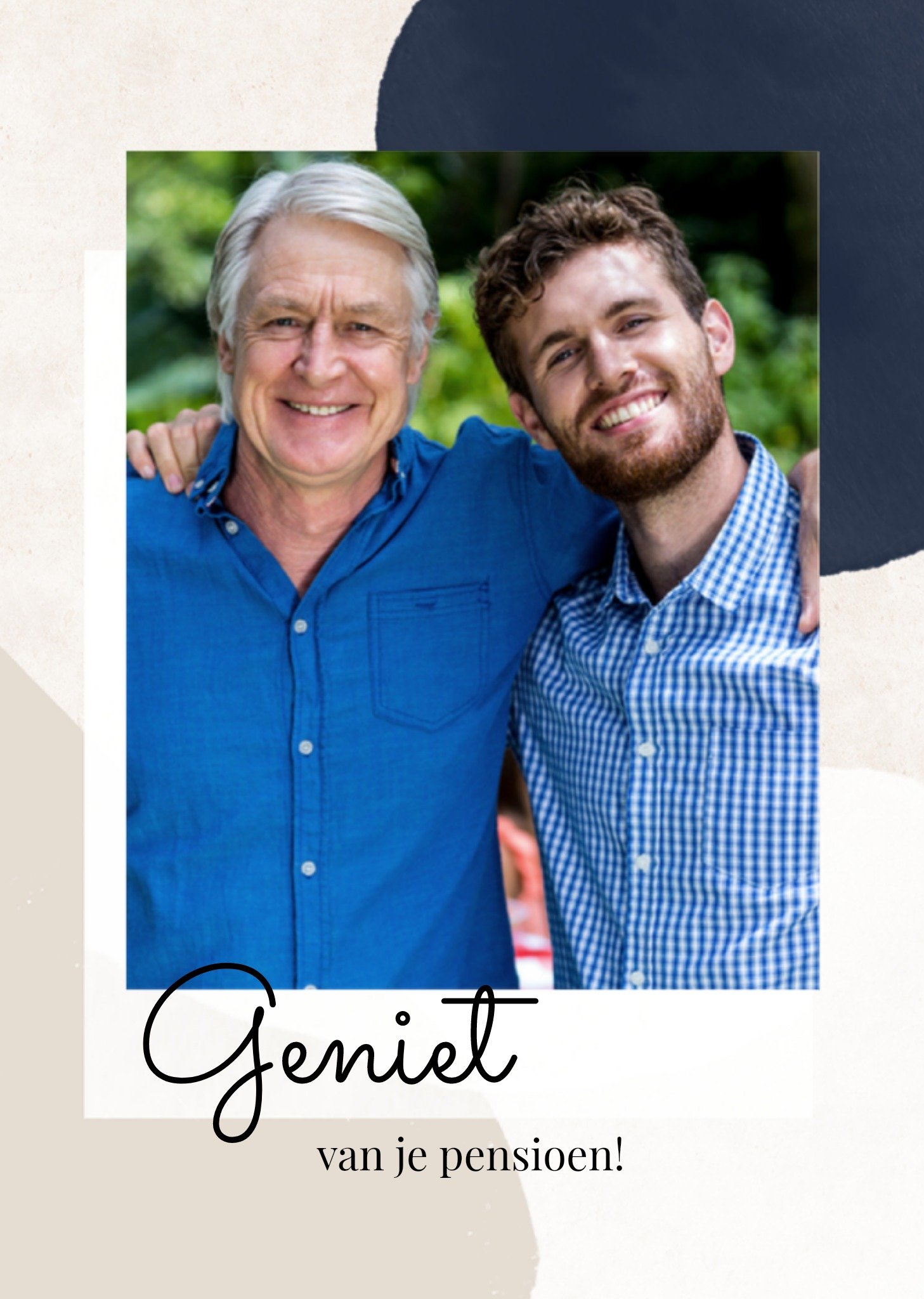 Pensioen kaart fotokaart Kaart Greetz