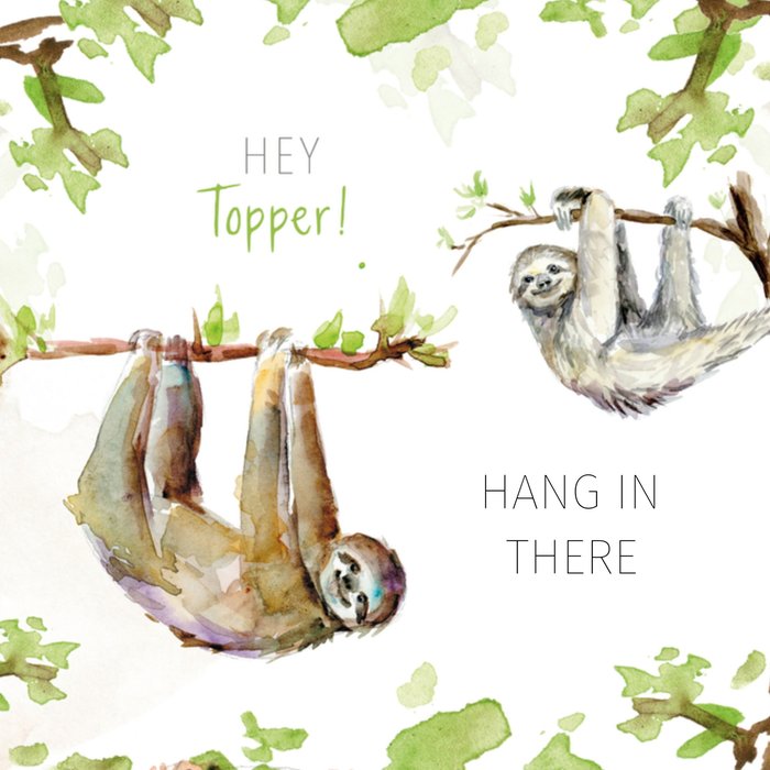 Michelle Dujardin | Zomaarkaart | Hang In There