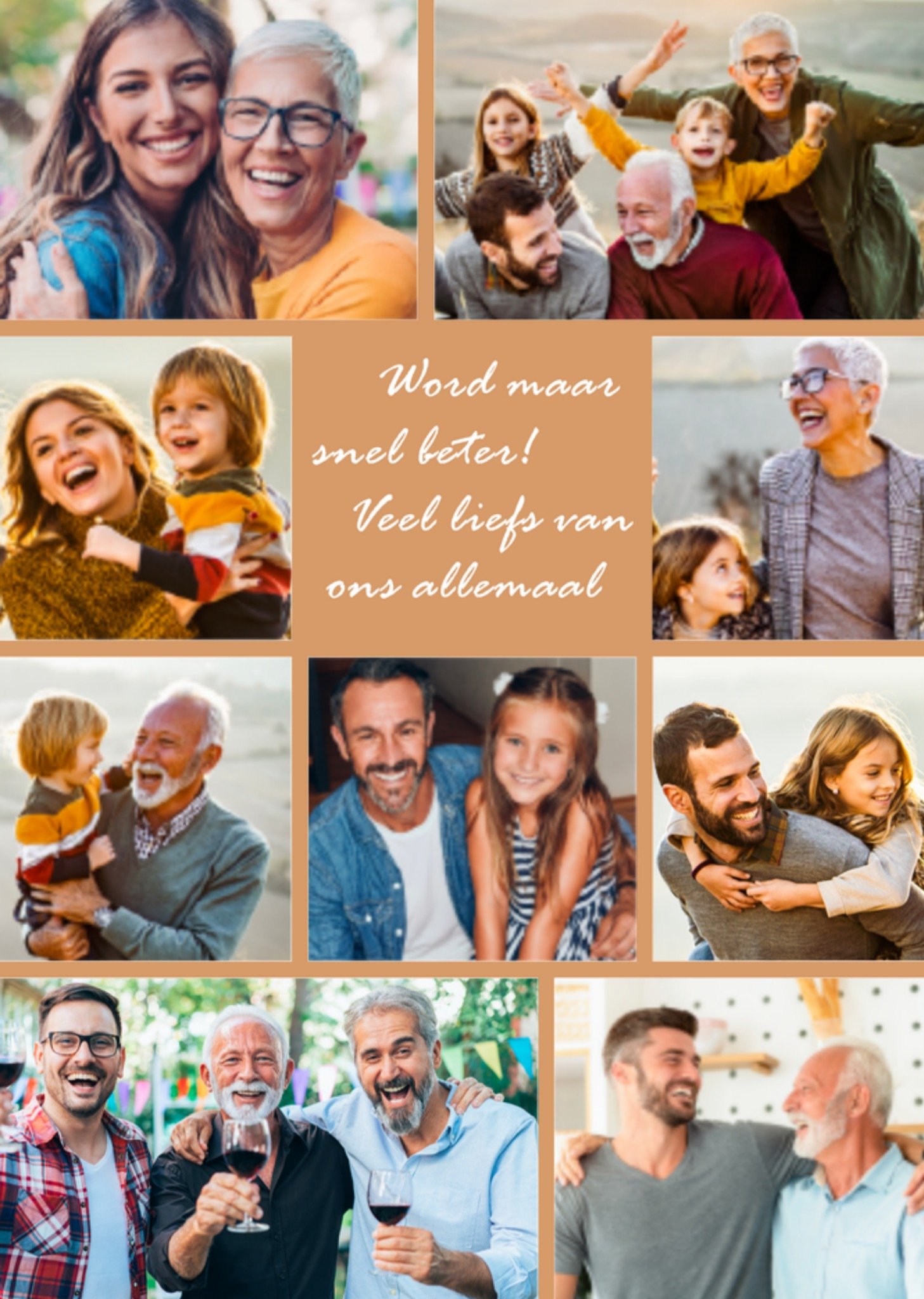 Greetz Beterschapskaart Word snel weer beter Standard Card