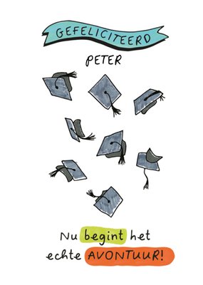 Pigment | Geslaagd kaart | met naam