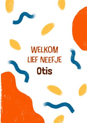 Greetz | Geboortekaart | Lief Neefje | Met naam