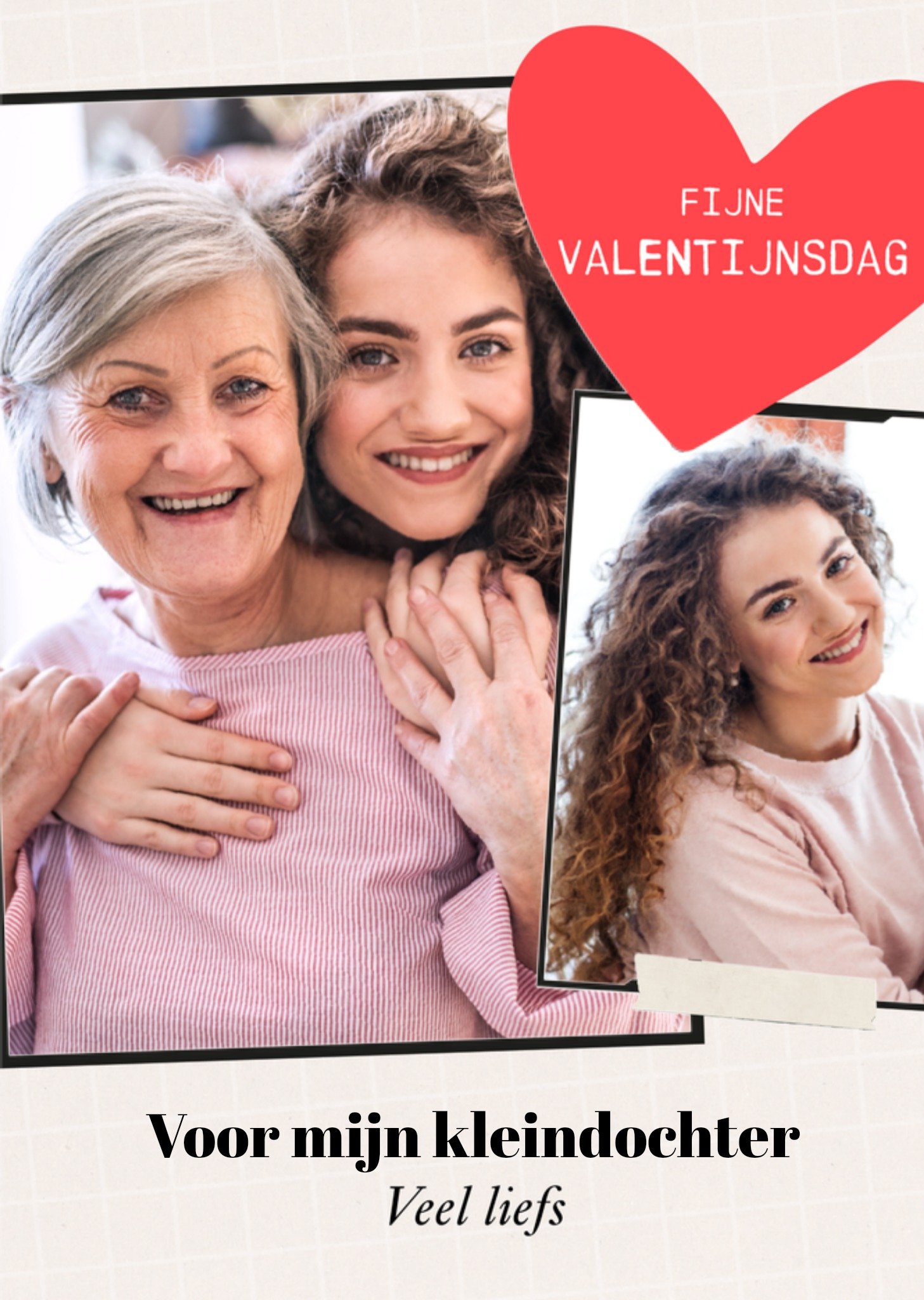 Valentijnskaart Kleindochter Greetz