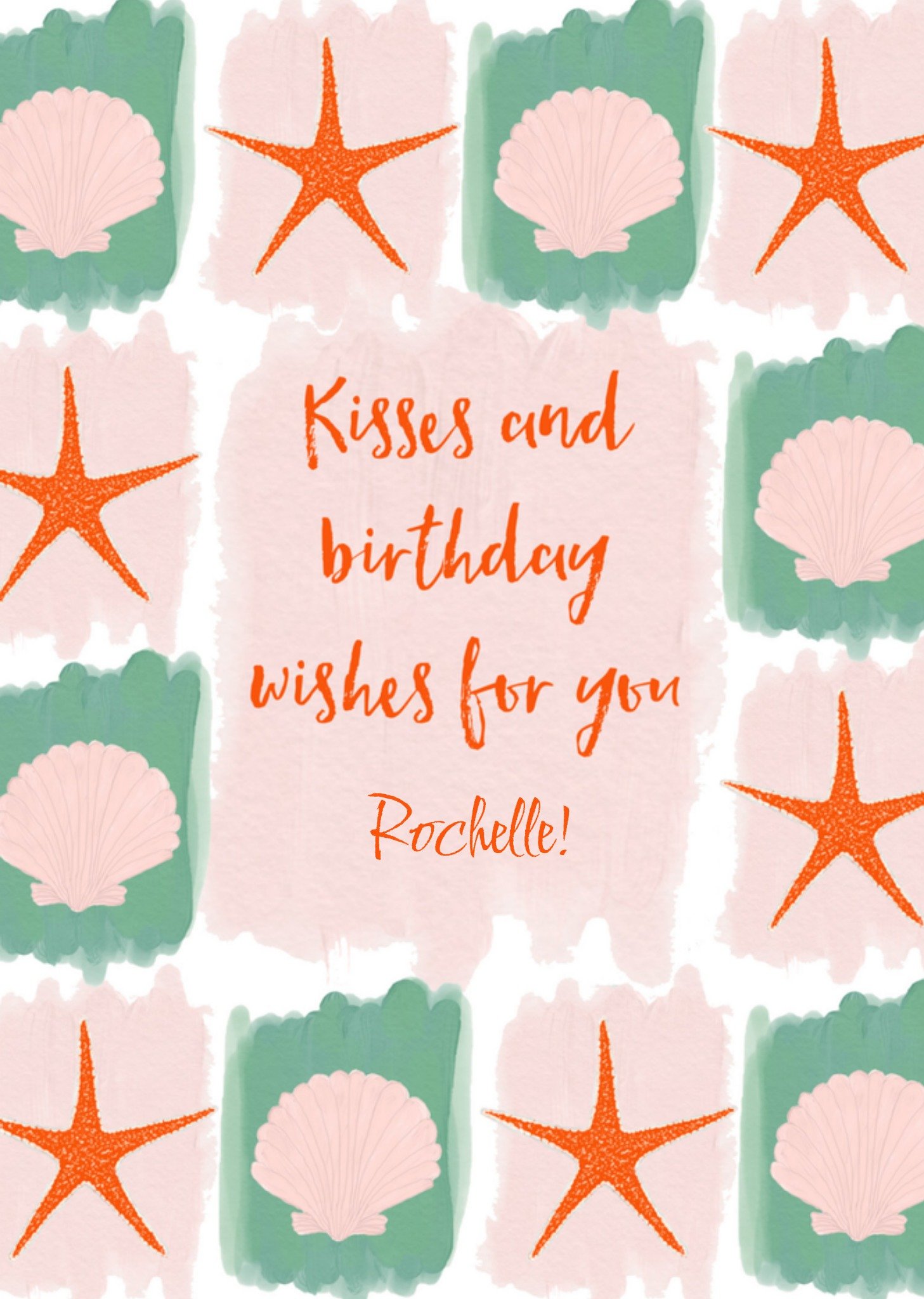 Verjaardag naam Kaart Bouffants and Broken Hearts