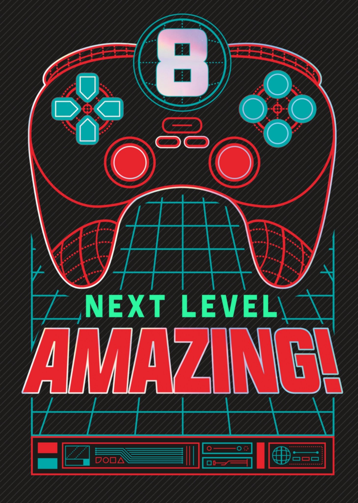 Verjaardagskaart Next Level Kaart UK Greetings