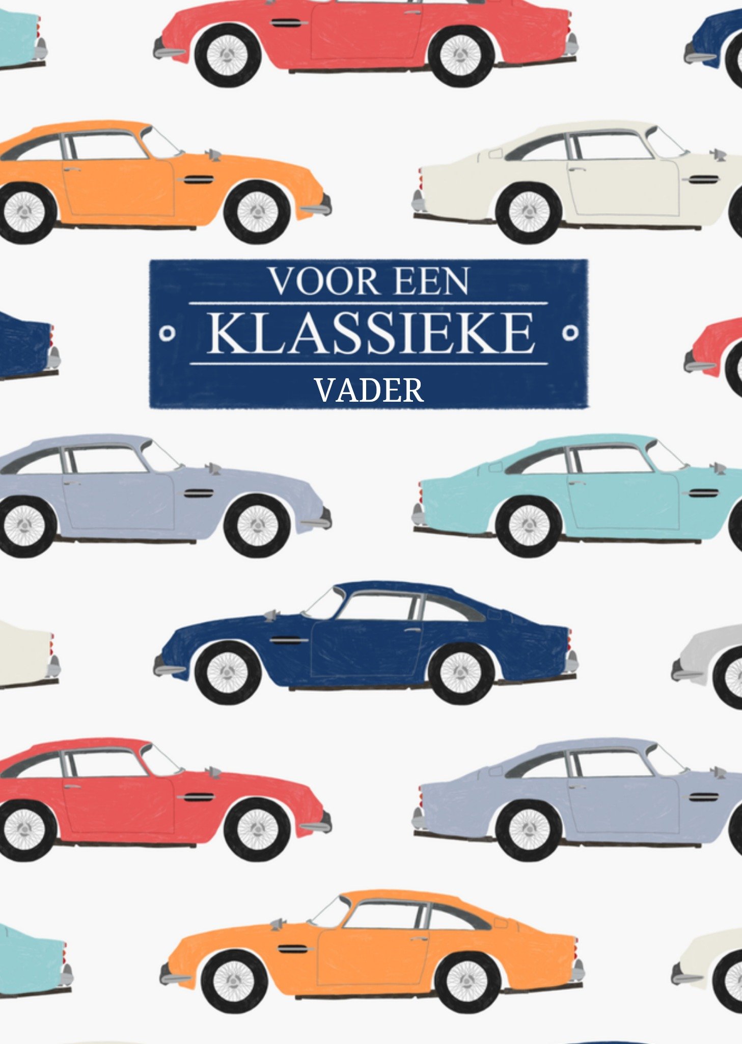 Vaderdagkaart - klassieke auto