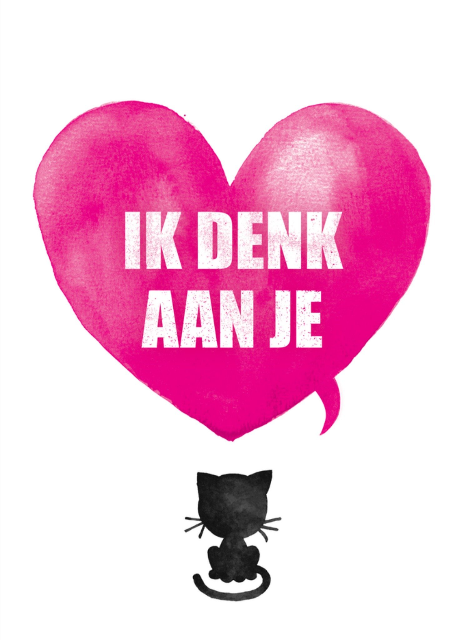 Denken aan kaart Kat Bright Spot