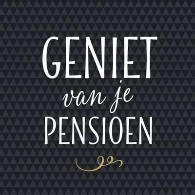 Luckz | Pensioen kaart | geniet van je pensioen