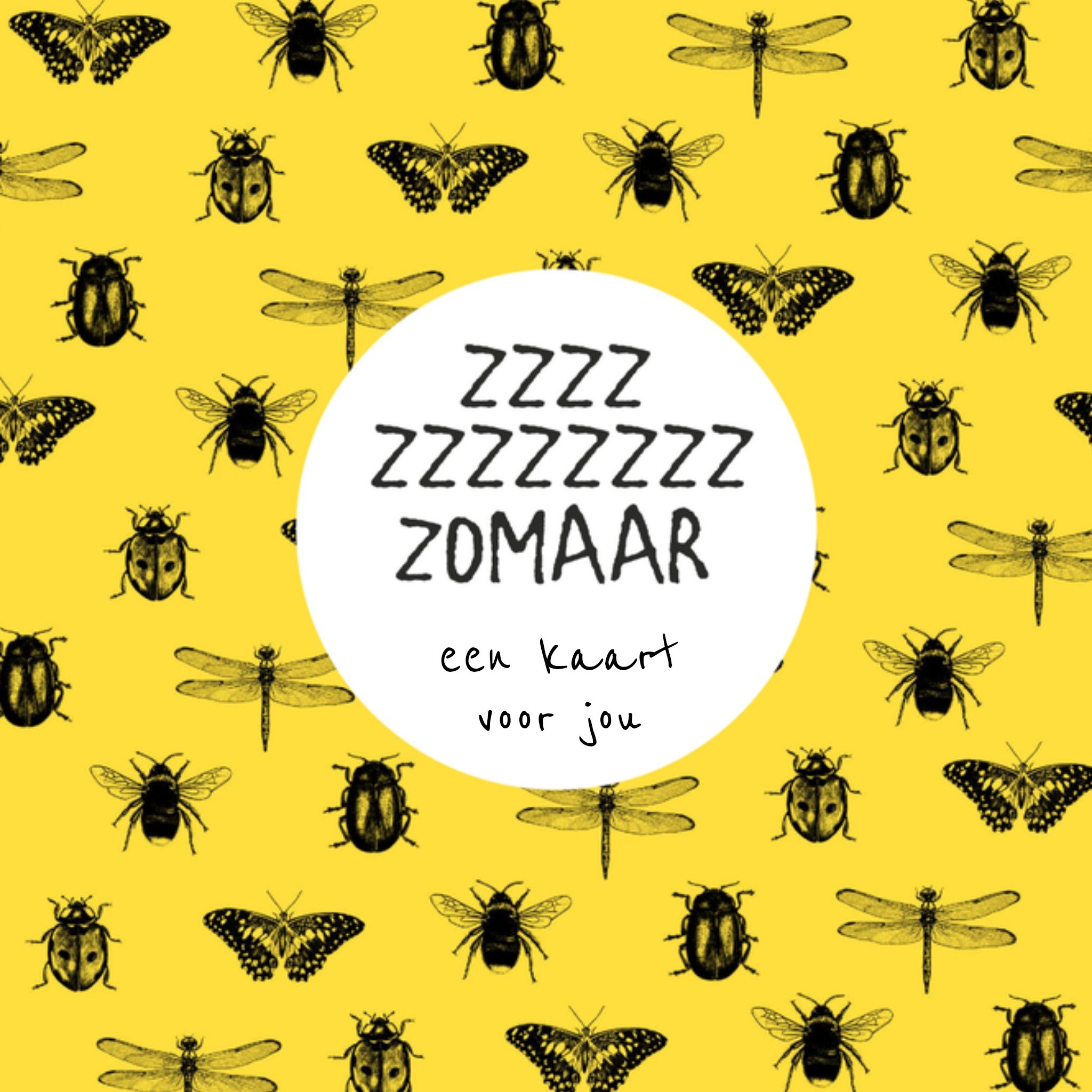 Greetz Zomaarkaart insecten Vierkant