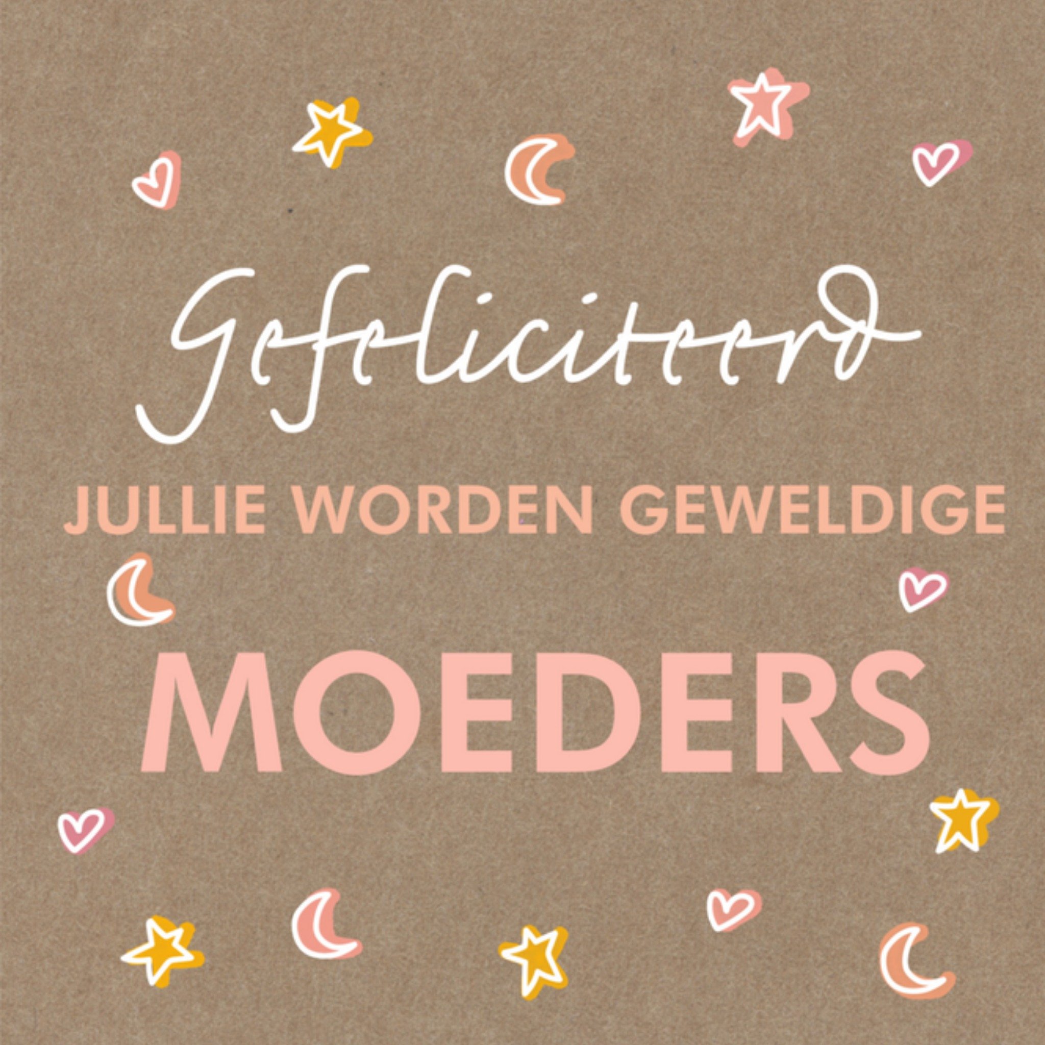 Greetz Geboortekaart Gefeliciteerd Vierkant
