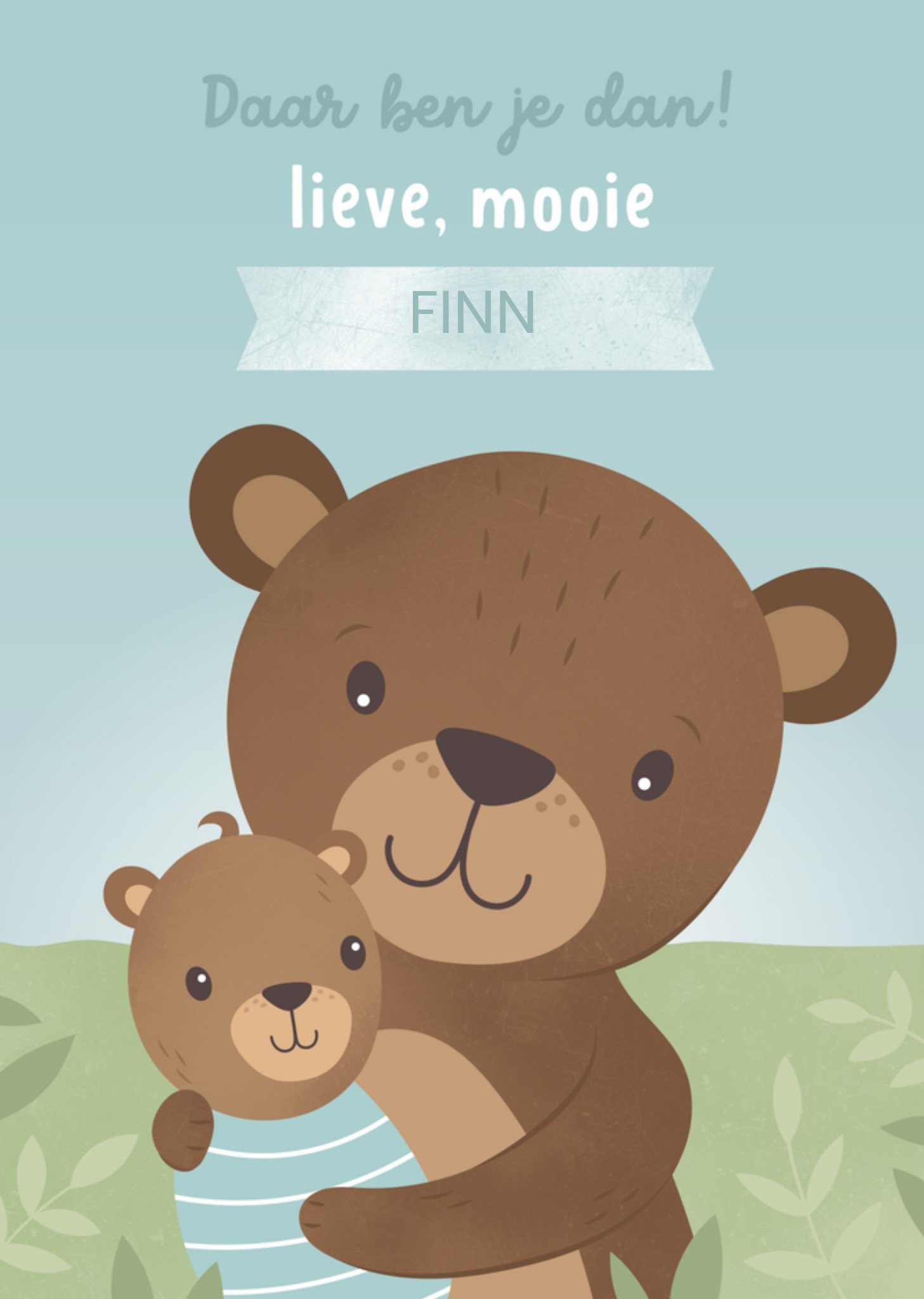 Geboortekaart lief dieren Kaart Kleine Twinkeltjes