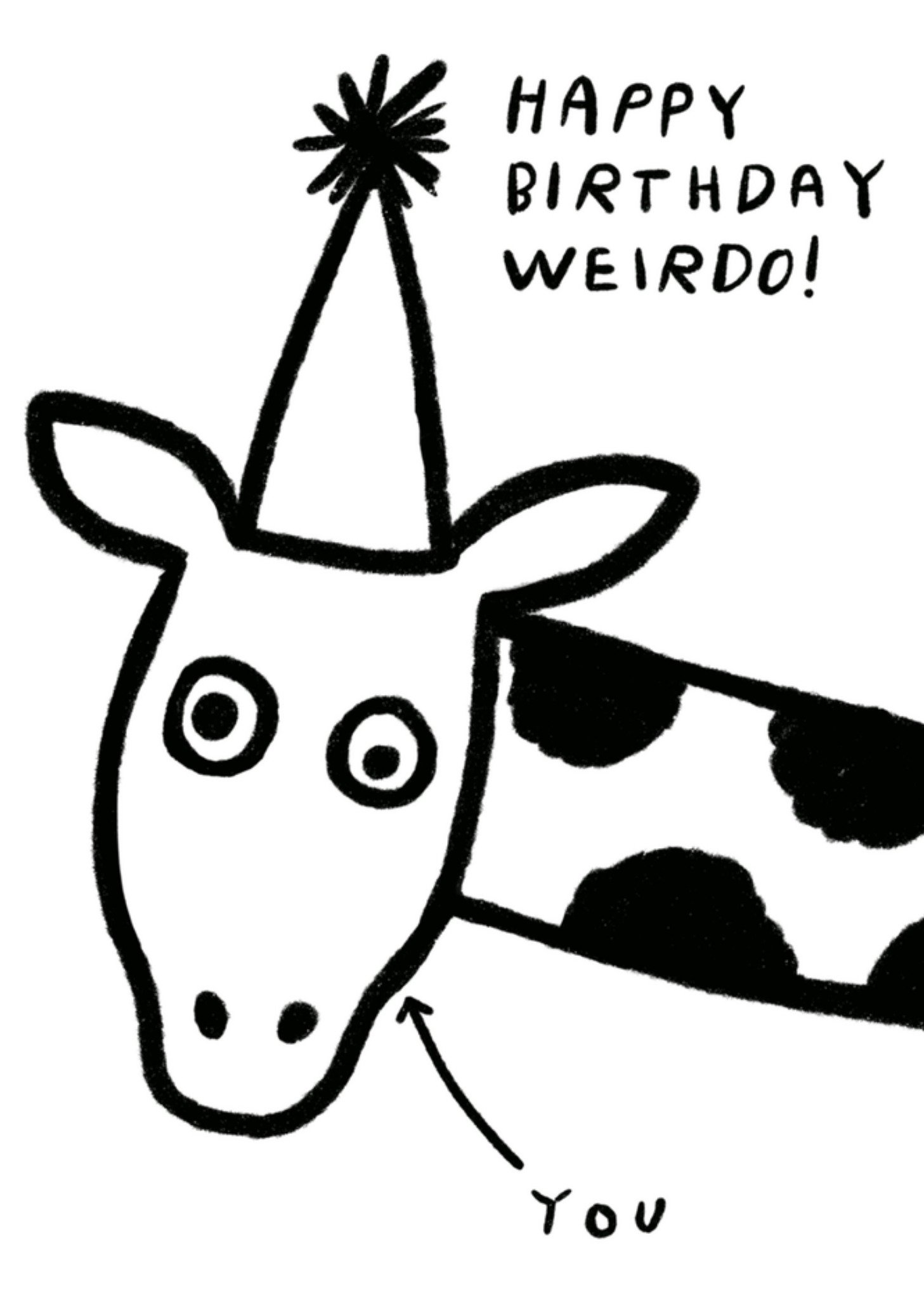 Verjaardagskaart giraf Kaart Pigment