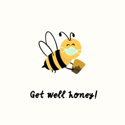 Greetz | Beterschapskaart | Get well honey