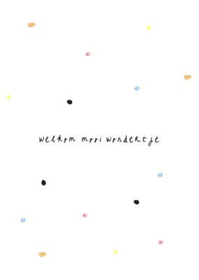 MILA | Geboortekaart | mooi wondertje