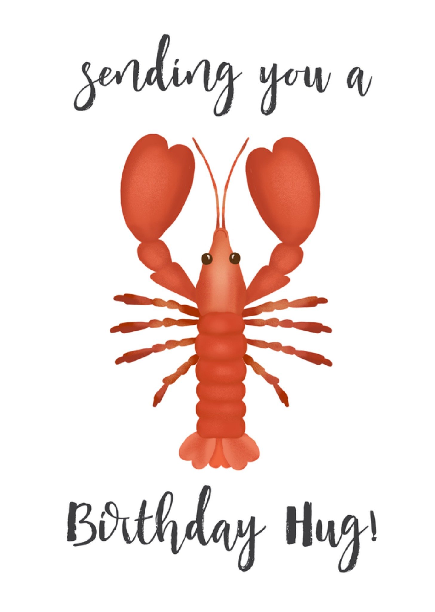 Verjaardagskaart Birthday Hug Kaart Tsjip