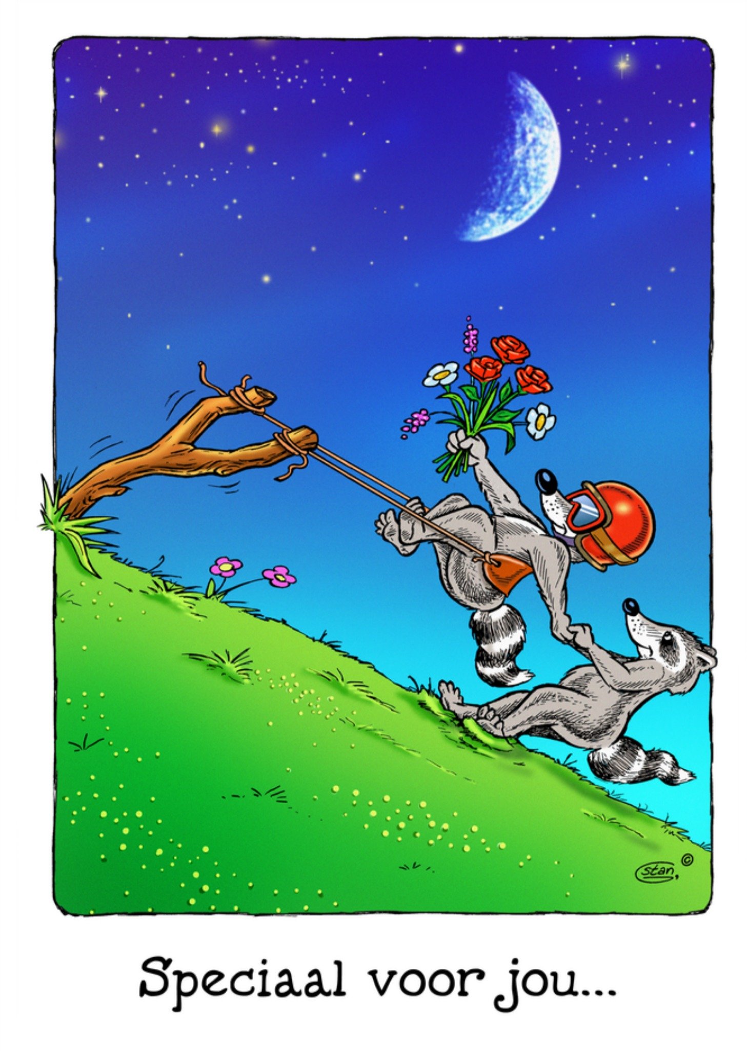 Bengels Verjaardagskaart Speciaal voor jou Kaart Stan Groenland