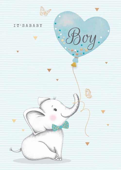 TMS | Geboortekaart | It's a baby boy