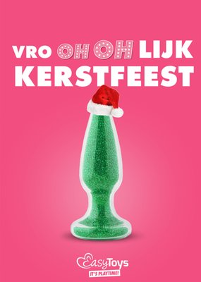 EasyToys | Kerstkaart | Vro oh oh lijk Kerstfeest