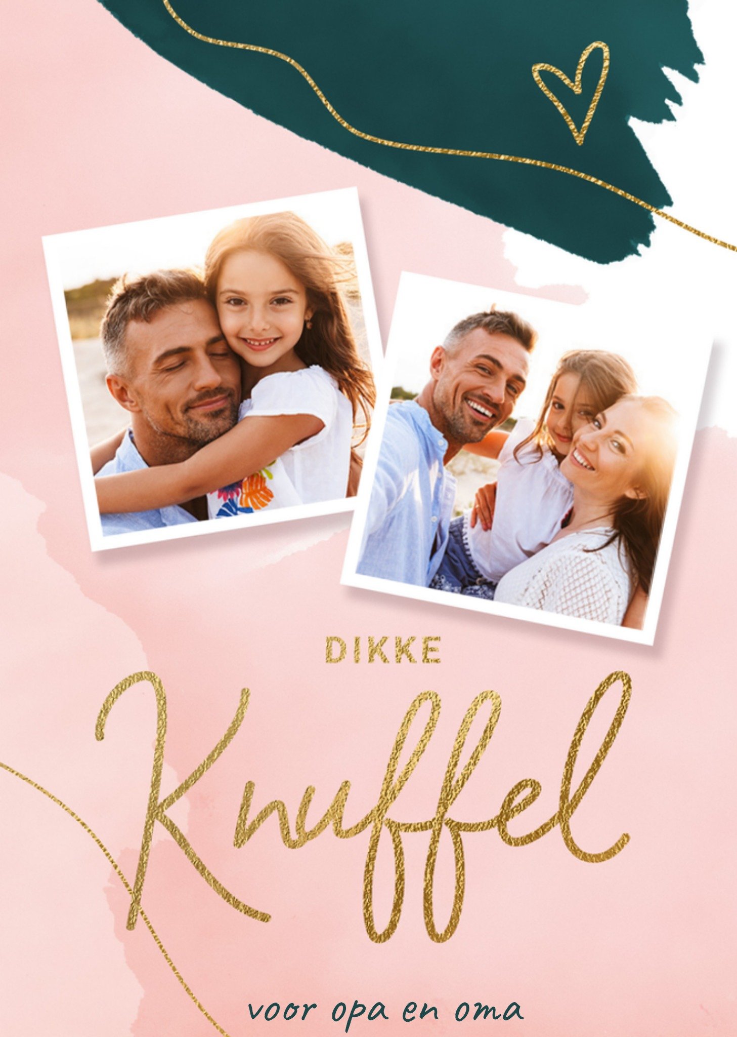 VDenken aan kaart Hip Kaart Luckz