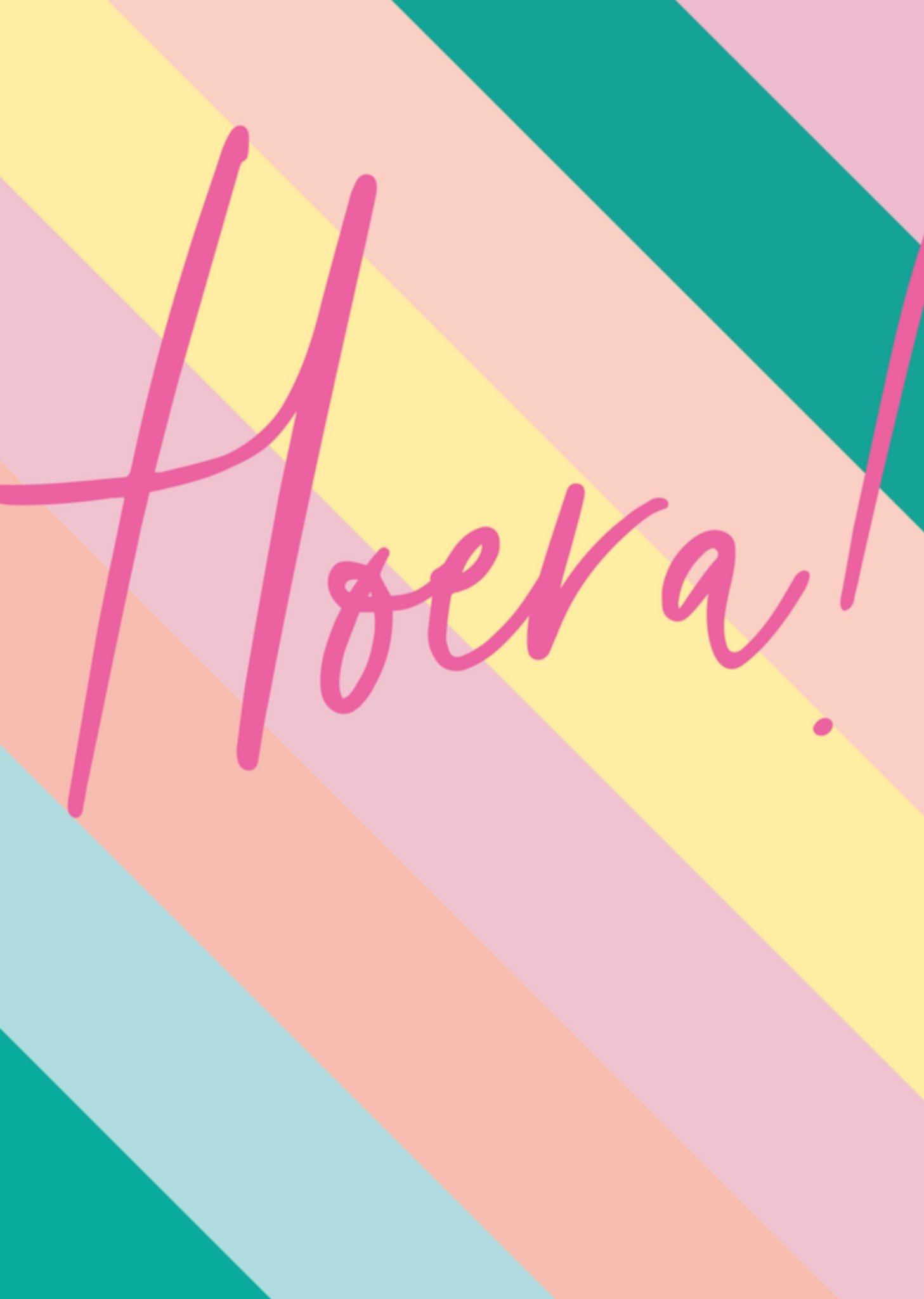 Verjaardagskaart Hoera! Kaart Sadler Jones